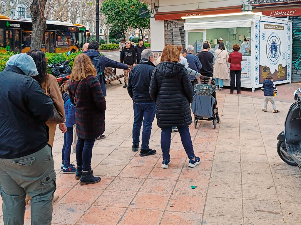 Buñolería La Geperudeta en Extramurs, Valencia